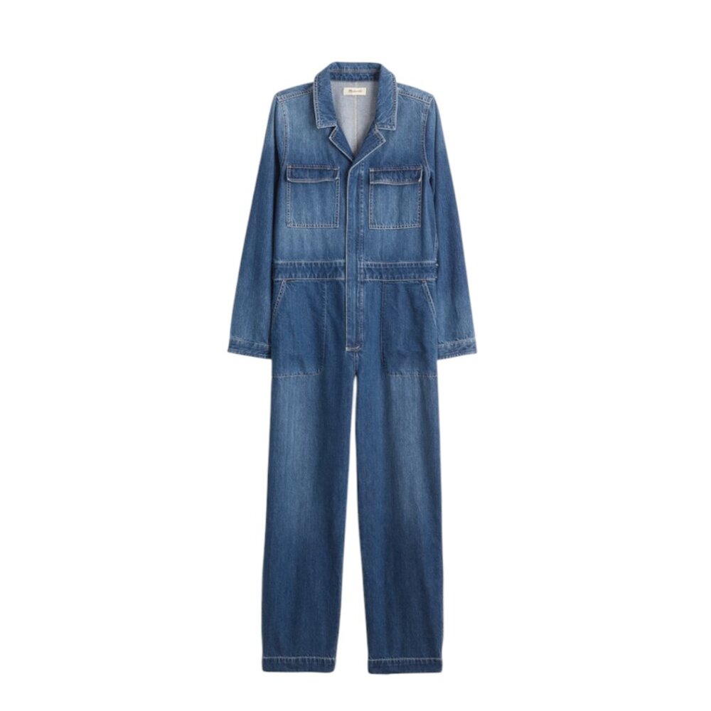 Like new Madewell Denim Utility Coveralls Size Small